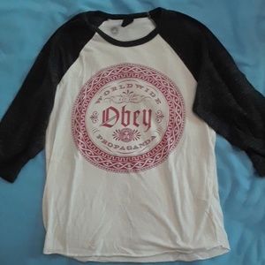Obey Worldwide Propaganda Long Sleeve Men's Medium
